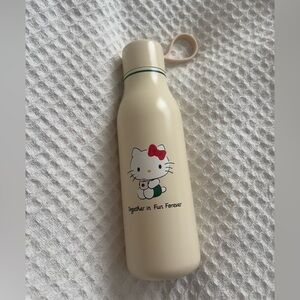 Starbucks Cream Stainless Bottle with White Label new with tag not used